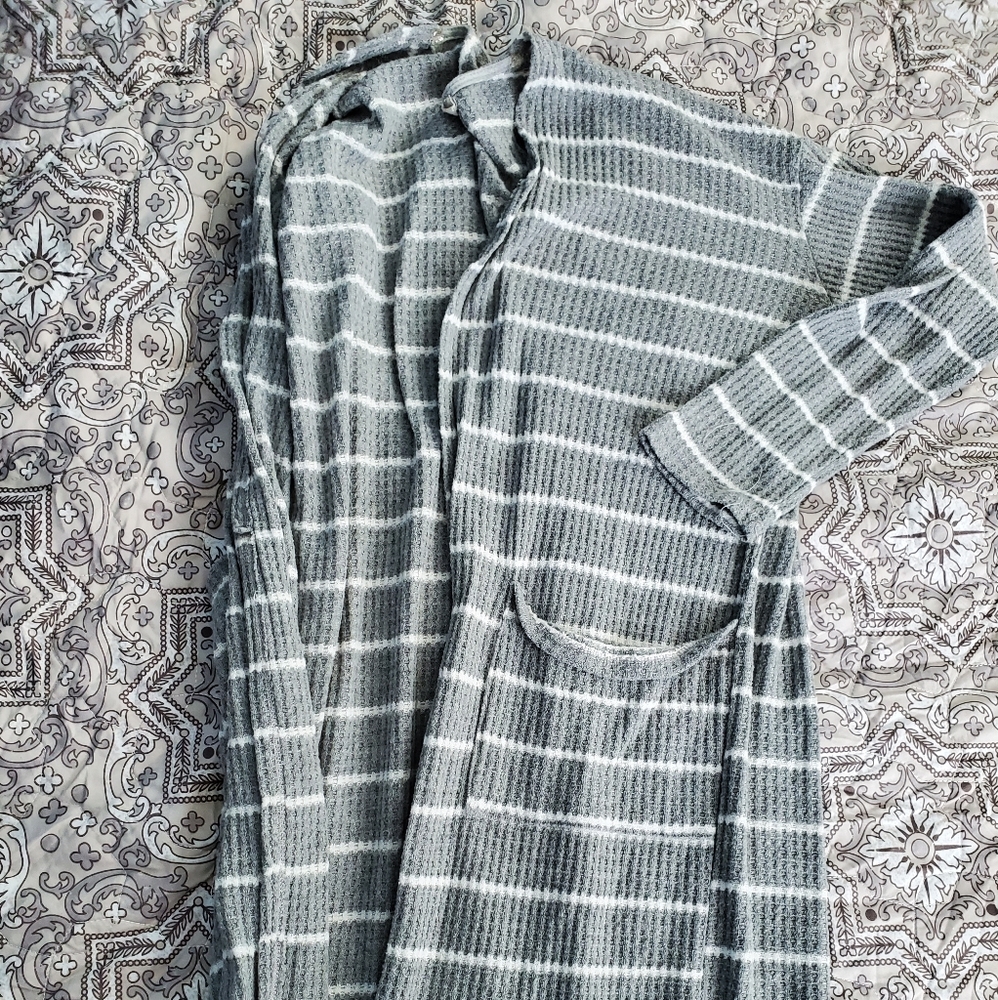 Boutique tunic length cardigan